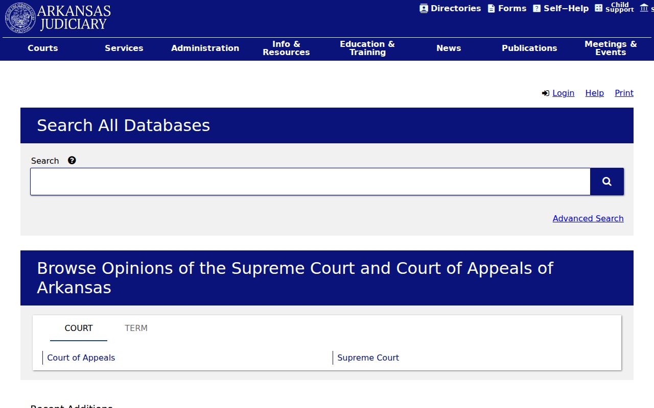 Phillips County court record access under Arkansas court rules