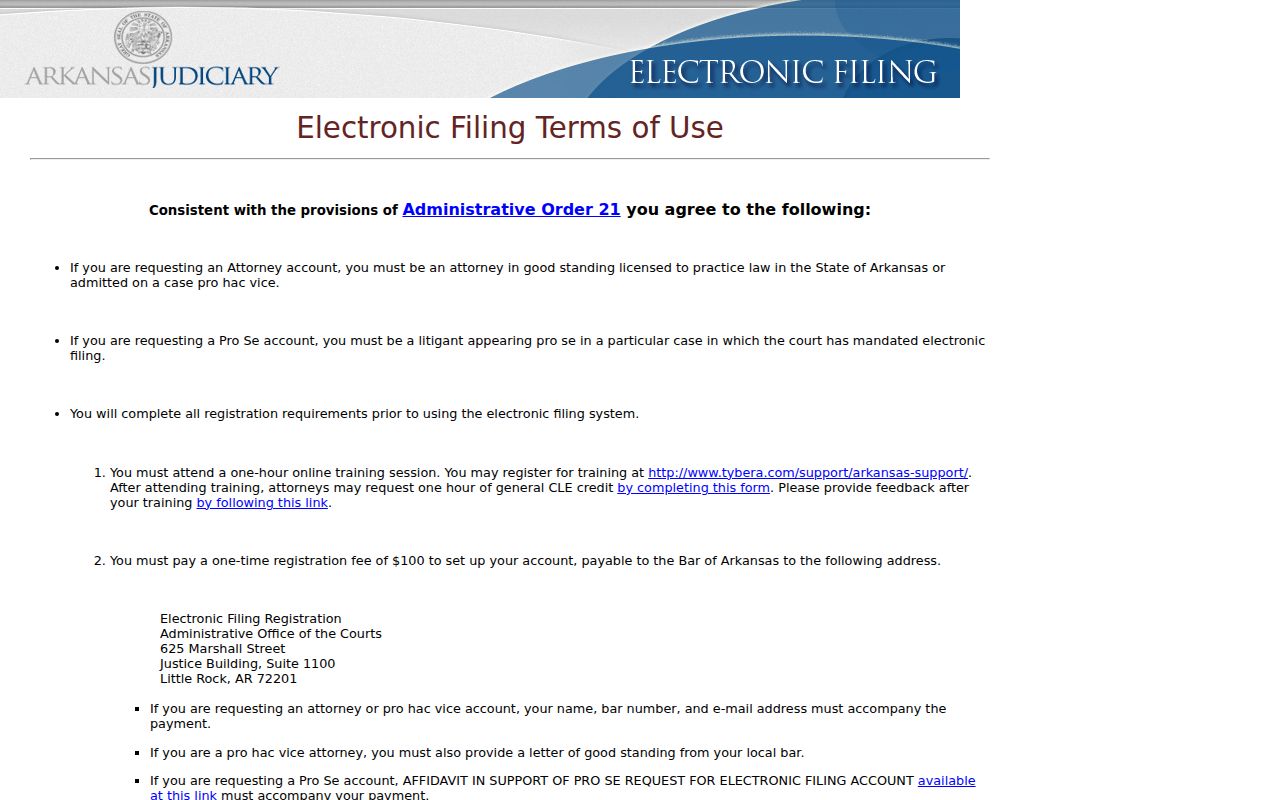 Phillips County case search and eFlex account terms