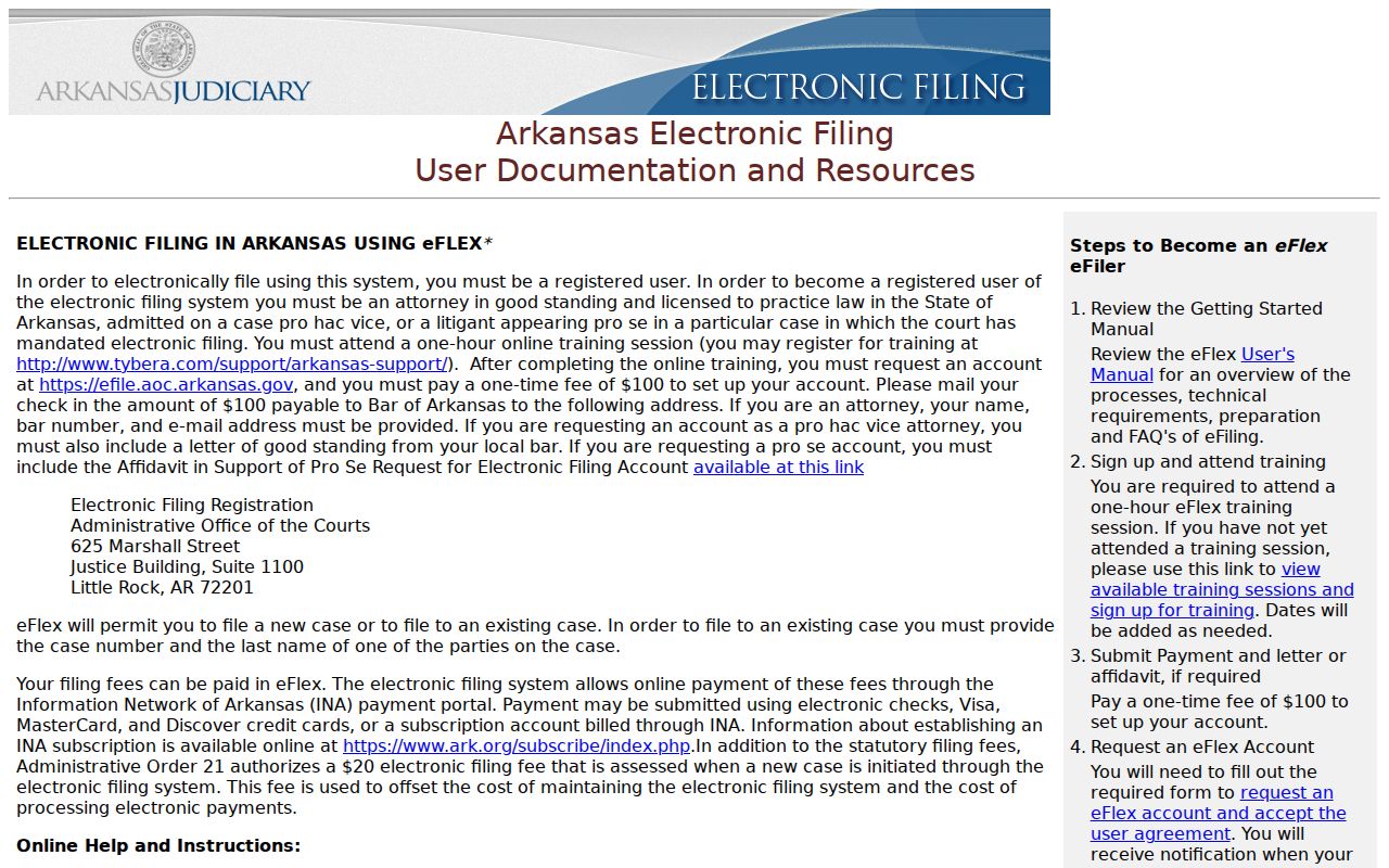 Phillips County case search comparison with eFlex sign in