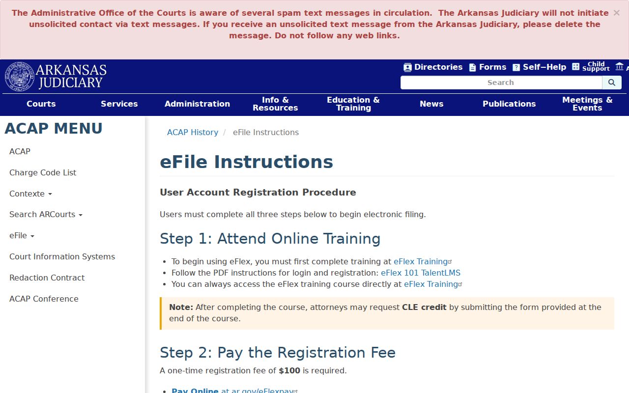 Phillips County docket search electronic filing instructions